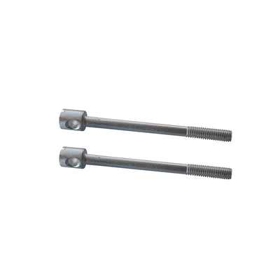M4*15mm Tornos eléctricos de cabeza redonda de medidor con rosca gruesa de sellado de tornillo de agujero único Torno eléctrico de medidor Torno