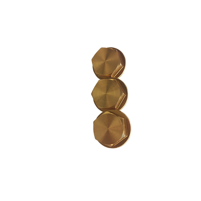 Remaches de aluminio del oro de la electroforesis para las sujeciones decorativas del clavo del eje del vehículo para el vehículo modificado