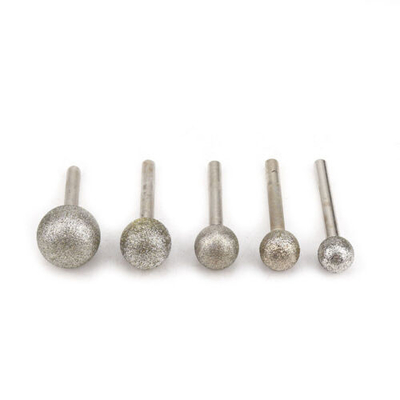 el esculpir de talla de grabado de cristal grande de 4mm-25m m Diamond Rotary Burr For Stone