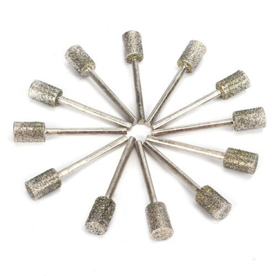 el esculpir de talla de grabado de cristal grande de 4mm-25m m Diamond Rotary Burr For Stone