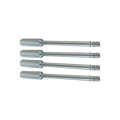 Tornillos de pulgar de acero inoxidables de la longitud de #4-40 UNC 49m m para el cable del ordenador