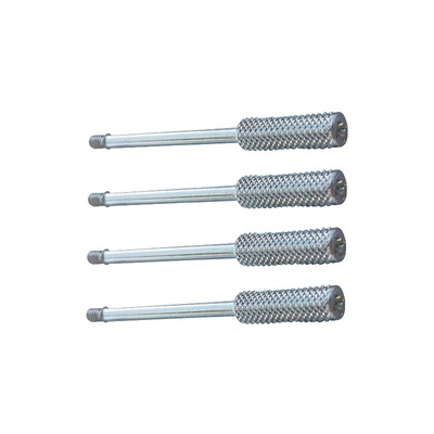 Tornillos de pulgar de acero inoxidables de la longitud de #4-40 UNC 49m m para el cable del ordenador