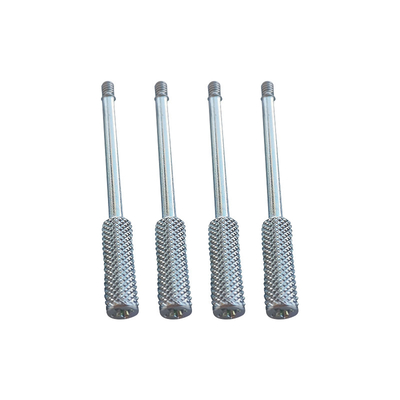 Tornillos de pulgar de acero inoxidables de la longitud de #4-40 UNC 49m m para el cable del ordenador