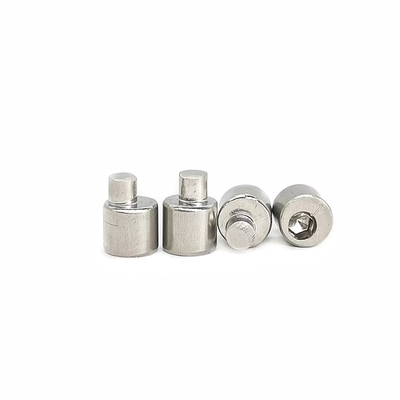 No estándar Hexagonal excéntrico clavos 304 de acero inoxidable sólido de cabeza plana redonda paso conector de sujeción remachado