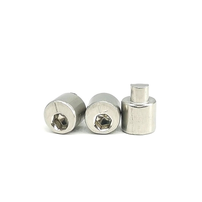 El tornillo posterior 4.9X10.5 de Axle Eccentric Adjusting Stainless Steel pulió SUS304