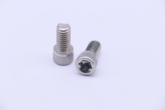 Tornillo de acero inoxidable Plum Blossom Anti Theft SS316 3/8-24X1 de la cabeza cilíndrica”