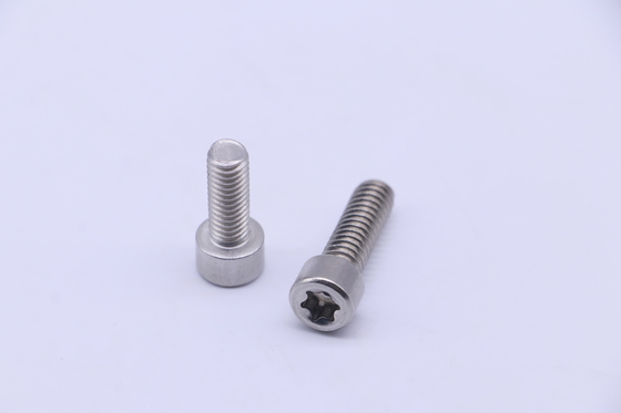 Tornillo de acero inoxidable Plum Blossom Anti Theft SS316 3/8-24X1 de la cabeza cilíndrica”