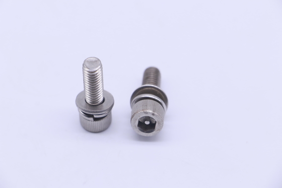Tornillo de acero inoxidable Plum Blossom Anti Theft SS316 3/8-24X1 de la cabeza cilíndrica”