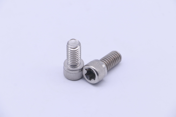 Tornillo de acero inoxidable Plum Blossom Anti Theft SS316 3/8-24X1 de la cabeza cilíndrica”