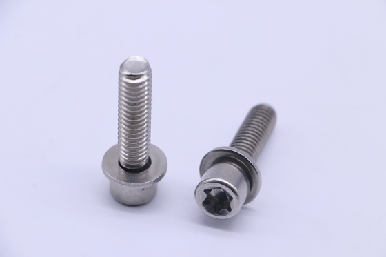 Tornillo de acero inoxidable Plum Blossom Anti Theft SS316 3/8-24X1 de la cabeza cilíndrica”