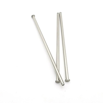 Eje de acero inoxidable de la horquilla del OEM del eje de pivote del tornillo del coche con los surcos 6.0x195