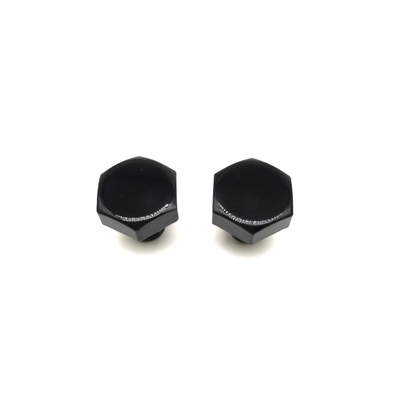 Tornillos decorativos de acero inoxidables M8X7 para el cinc del color de la altura de la cabeza de la rueda HEX12.8mm