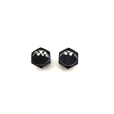 Tornillos decorativos de acero inoxidables M8X7 para el cinc del color de la altura de la cabeza de la rueda HEX12.8mm