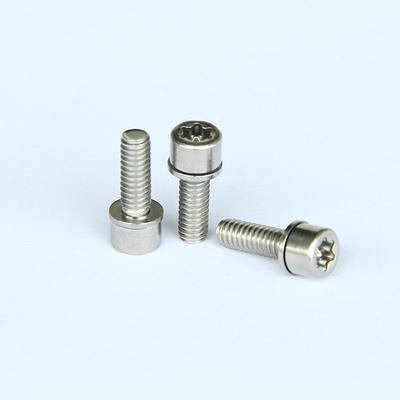 Torx Pins Proof de manipulación de la máquina de seguridad de tornillo botón 6 lóbulo Torx centro cabeza del alfiler