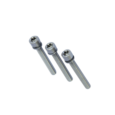Torx Pins Proof de manipulación de la máquina de seguridad de tornillo botón 6 lóbulo Torx centro cabeza del alfiler