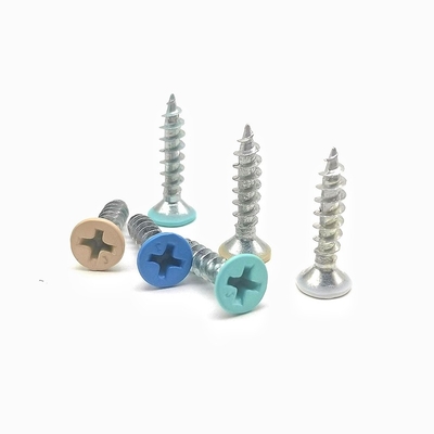 El tornillo penetrante de la pintura del color modificó los tornillos para requisitos particulares penetrantes cruzados avellanados
