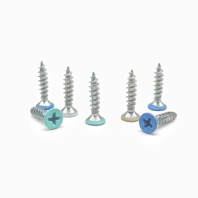 Coloree ANSI avellanado tornillo penetrante JIS de la cruz de los muebles de la pintura