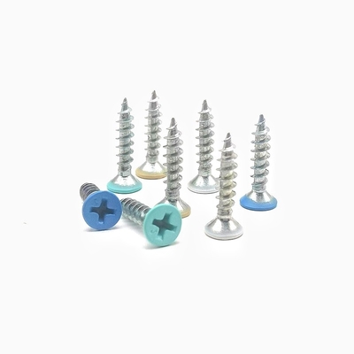 Coloree ANSI avellanado tornillo penetrante JIS de la cruz de los muebles de la pintura