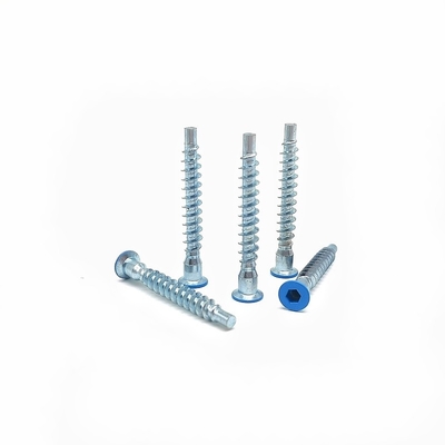 Contrafundido hexagonal de auto-apogamiento de rosca de rosca de reparación recta tornillo de madera para el gabinete dental tornillo