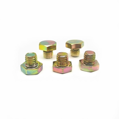 Clavo externo principal oval decorativo de acero inoxidable del diámetro 7.2m m del tornillo 6.4m m de la rueda