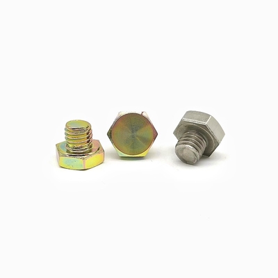 Echada de acero inoxidable de encargo 1,25 del clavo del tornillo decorativo hexagonal externo del CD