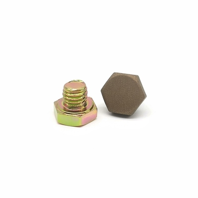 Echada de acero inoxidable de encargo 1,25 del clavo del tornillo decorativo hexagonal externo del CD
