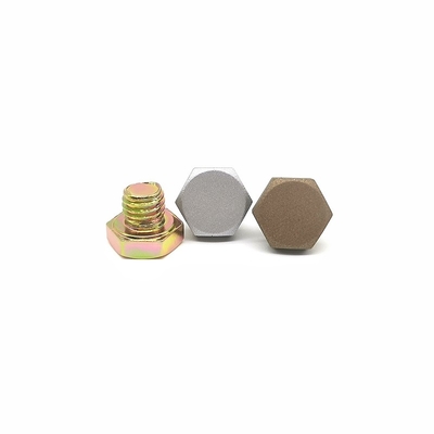 Echada de acero inoxidable de encargo 1,25 del clavo del tornillo decorativo hexagonal externo del CD
