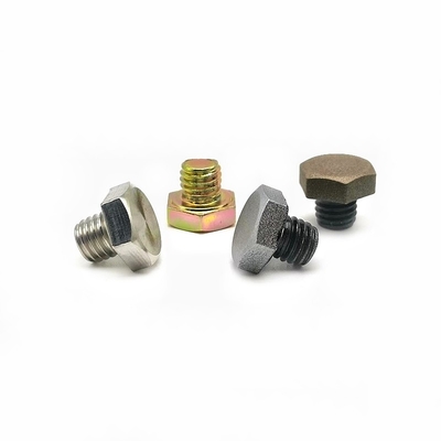 Diente lleno de acero inoxidable modificado para requisitos particulares del clavo decorativo hexagonal externo del tornillo del CD