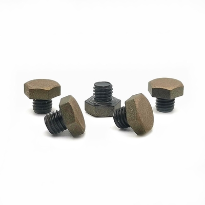 Piezas Especial-formadas no estándar modificadas para requisitos particulares del tornillo decorativo hexagonal externo
