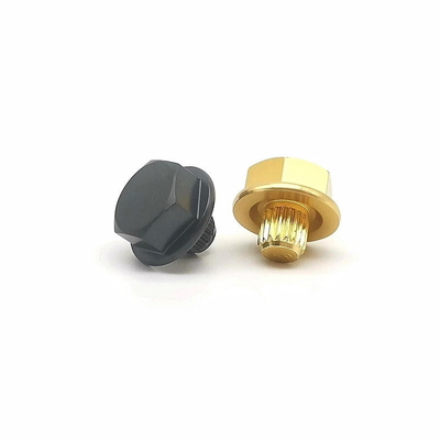 Eje decorativo recto de acero inoxidable de encargo del automóvil del clavo 6063 de la aleación de aluminio del tornillo de Laitu