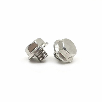 Clavo decorativo hexagonal de la electroforesis de encargo del tornillo del eje del coche de la etiqueta 6063 de la corona