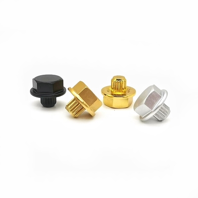 Tornillos decorativos modificados para requisitos particulares de la aleación de aluminio 6063 tornillos del eje del automóvil