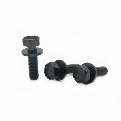 Cabeza hexagonal externa con almohadilla de resorte plana Combinación de tornillo de perno Alta resistencia