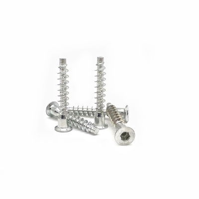 Hexágono personalizado de auto-toque de tornillo contrafundido alambre de montaña M6 * 40