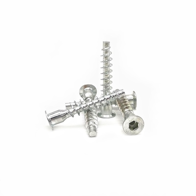 Hexágono personalizado de auto-toque de tornillo contrafundido alambre de montaña M6 * 40