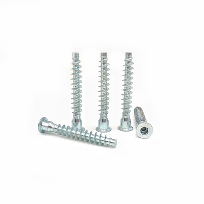 Hexágono personalizado de auto-toque de tornillo contrafundido alambre de montaña M6 * 40