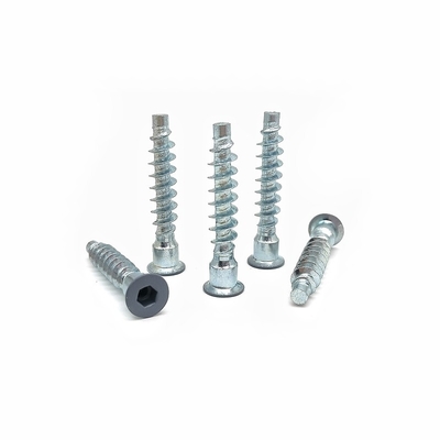 Hexágono personalizado de auto-toque de tornillo contrafundido alambre de montaña M6 * 40