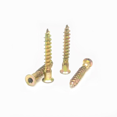 Hexágono de auto-toque de alambre cruzado de reparación recta tornillos de pintura de olor contrafundido