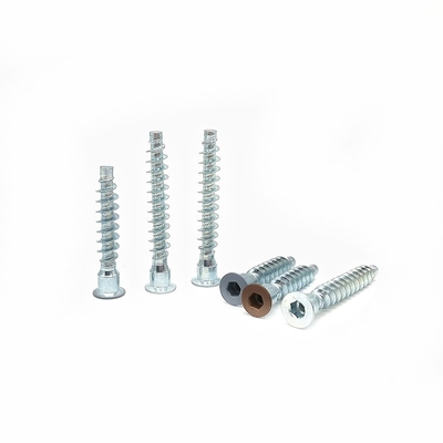 Hexágono de cola puntiaguda de auto-toque de tornillo de madera galvanizada reparación de clavos contra el cable de montaña hundido
