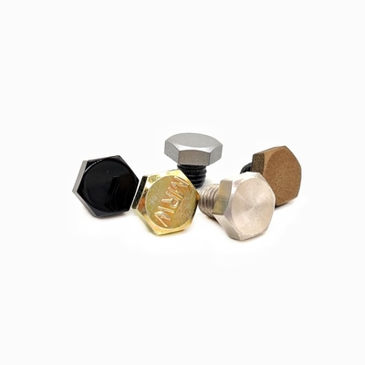 CD tornillo Hexagonal cabeza tornillo perno decorativo de acero inoxidable