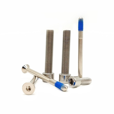 316L de acero inoxidable de tornillo resistente a la caída de la cabeza del vaso cilíndrico estadounidense Hexagonal cabeza del enchufe