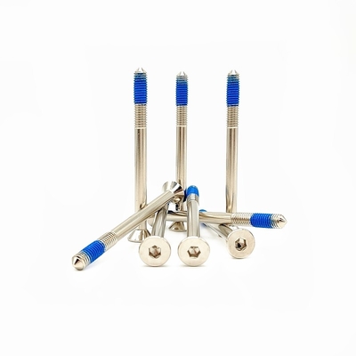 M4*18 316L tornillo de seguridad de acero inoxidable Hexágono de distribución de tornillo 9.4mm