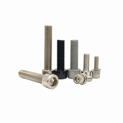 Parafusos de acero inoxidable 316L hexagonales para conectores de pegamento parafusos resistentes a caídas