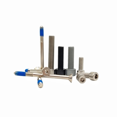 Parafusos de acero inoxidable 316L hexagonales para conectores de pegamento parafusos resistentes a caídas