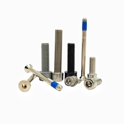 Parafusos de acero inoxidable 316L hexagonales para conectores de pegamento parafusos resistentes a caídas
