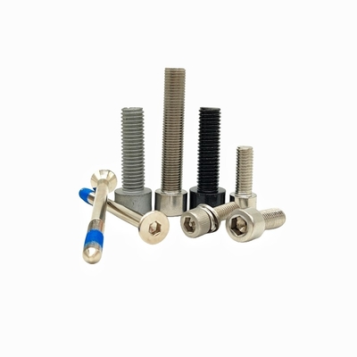 Parafusos de acero inoxidable 316L hexagonales para conectores de pegamento parafusos resistentes a caídas