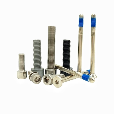 Parafusos de acero inoxidable 316L hexagonales para conectores de pegamento parafusos resistentes a caídas