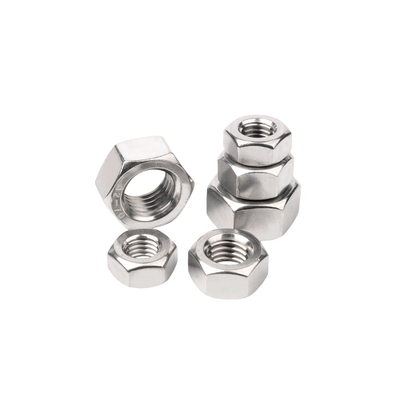 304 de acero inoxidable Exterior Hexagonal Nut Nut de bloqueo de metal M14 M16 Alta dureza