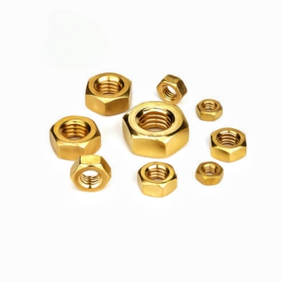304 de acero inoxidable Exterior Hexagonal Nut Nut de bloqueo de metal M14 M16 Alta dureza