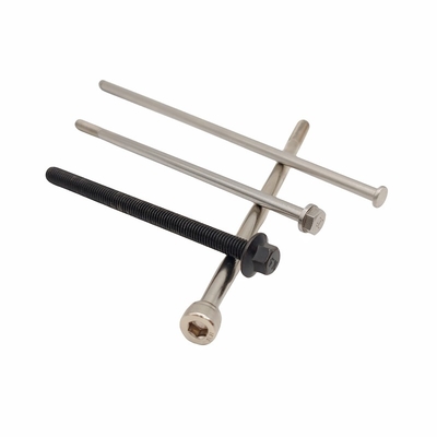 Tornos de cabeza de paneles de acero inoxidable con rosca parcial Grúa en forma de flor T30 T25 T20 T15 longitud de cabeza personalizable